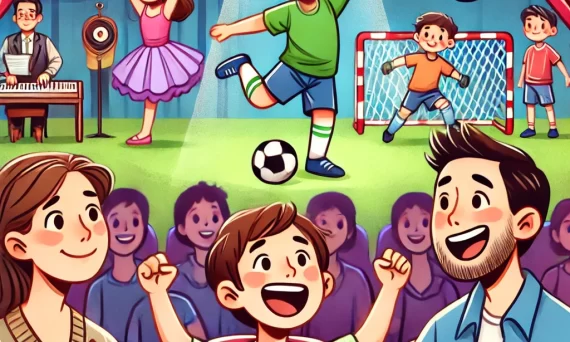 How parents realise about other activities like Games, Dance, Music, and etc., is also an important for children?