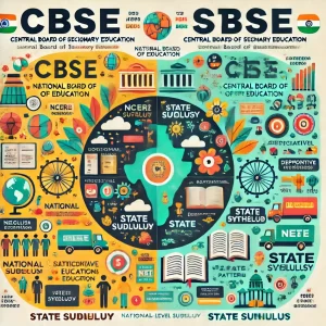 What is difference between CBSE and State Syllabus?