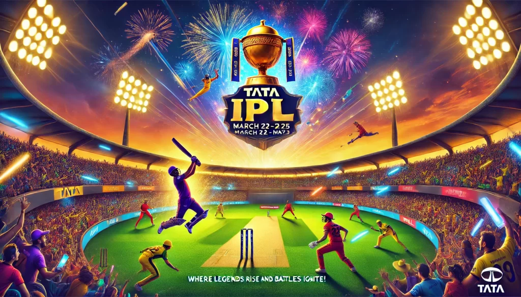 With teams gearing up and fans buzzing with excitement, TATA IPL 2025 is all set to be a cricketing spectacle like never before. Mark your calendars, gather your friends and family, and cheer for your favorite teams as they battle it out for the ultimate glory!