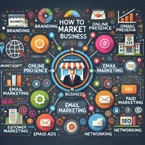 Marketing a business effectively involves a mix of strategies tailored to your industry, target audience, and budget. Here’s a step-by-step guide to help you market your business successfully: